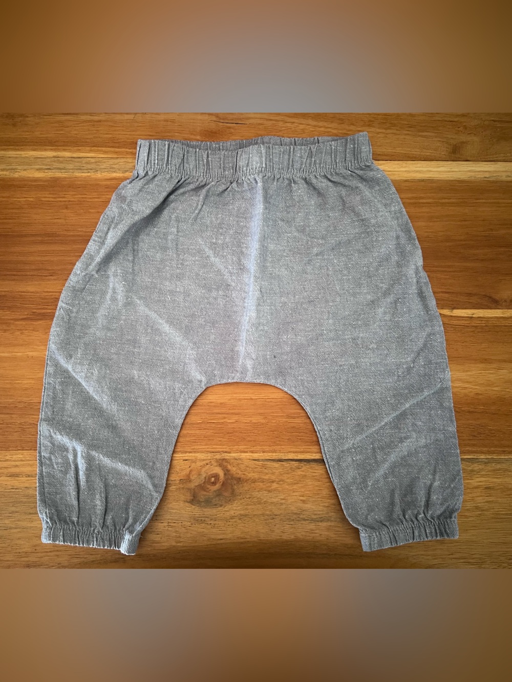 Go Gently Nation - Chambray Jogger Pants with Elastic Waist (never worn)